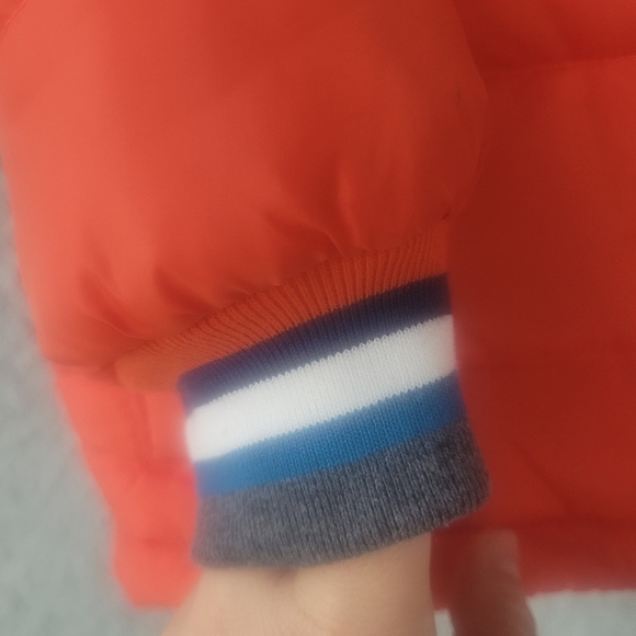 London Fog Orange Kids Puffer Jacket Excellent Condition - Picture 3 of 11